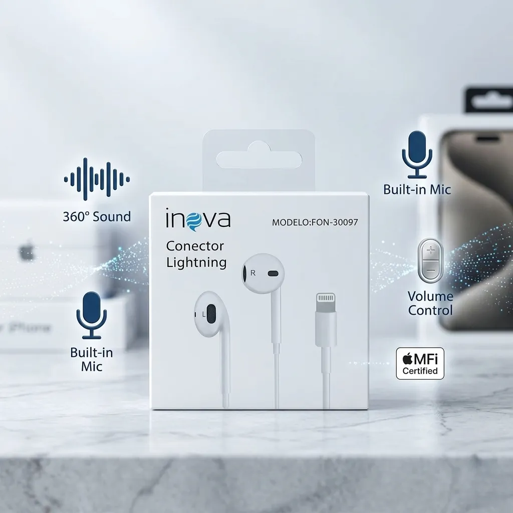 FONE INOVA QUALIDADE DE SOM PREMIUM