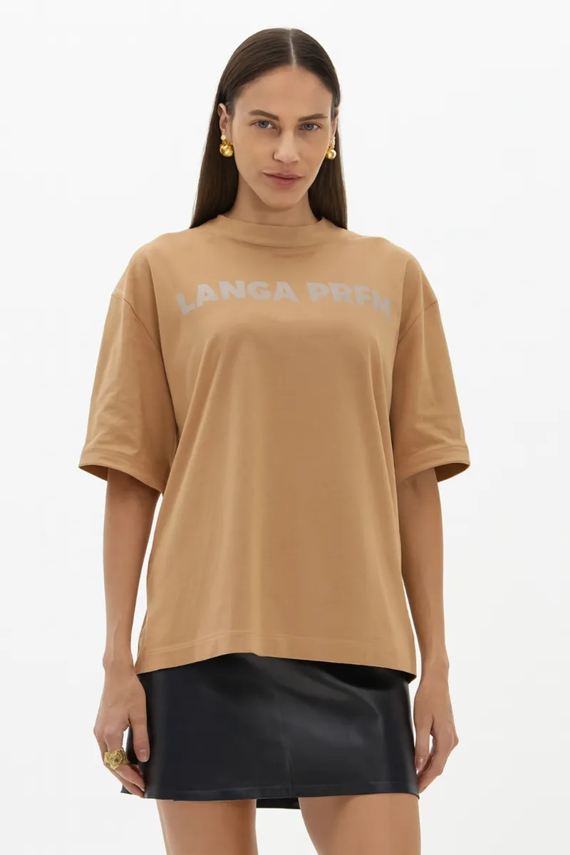 T-SHIRT OVERSIZED MANGA CURTA 