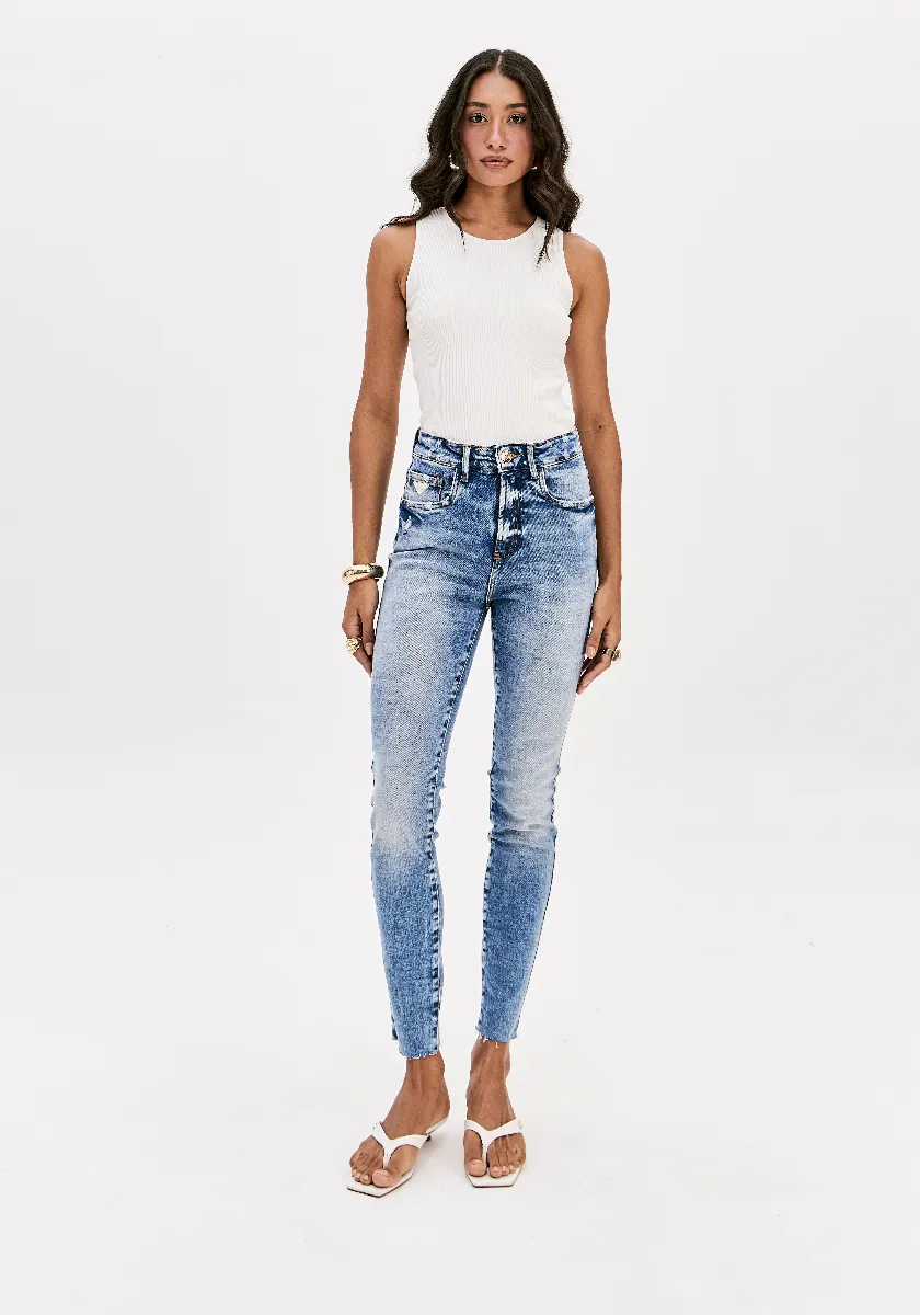 CALÇA JEANS VESTA SKINNY ANKLE 