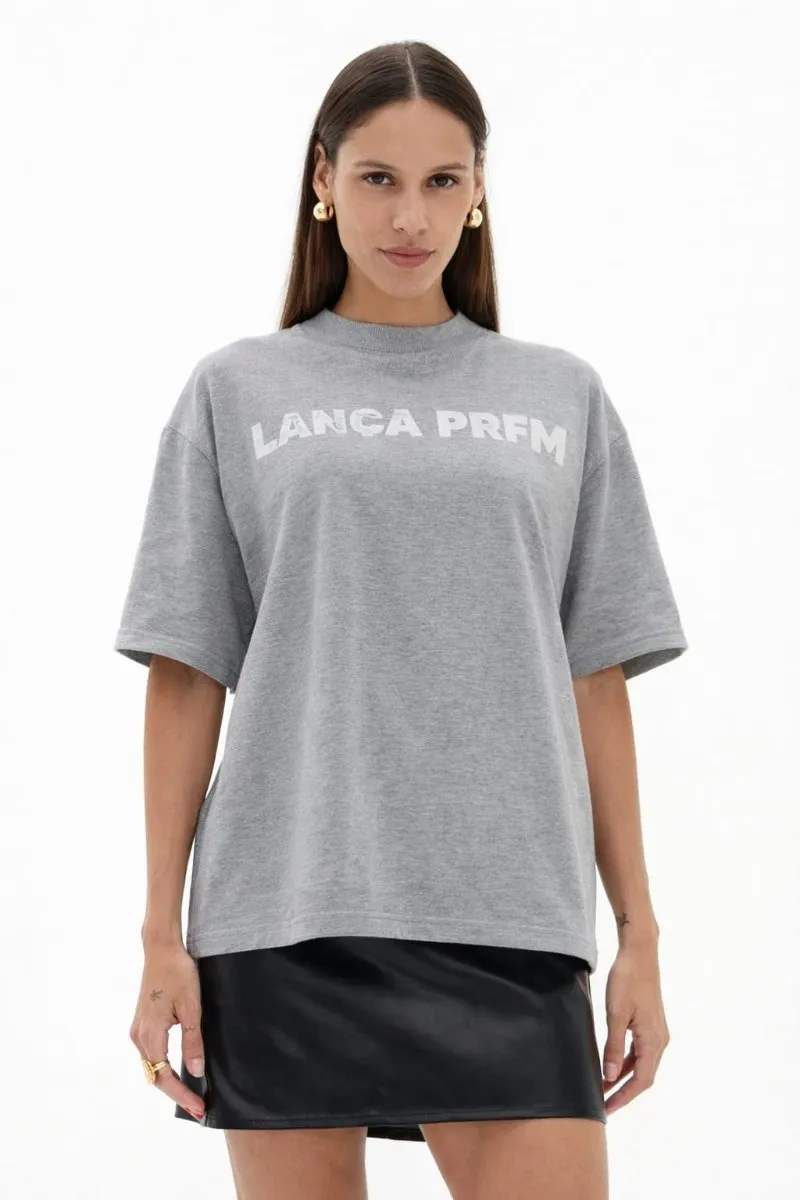 T-SHIRT OVERSIZED MANGA CURTA  CIRCULE GRE 