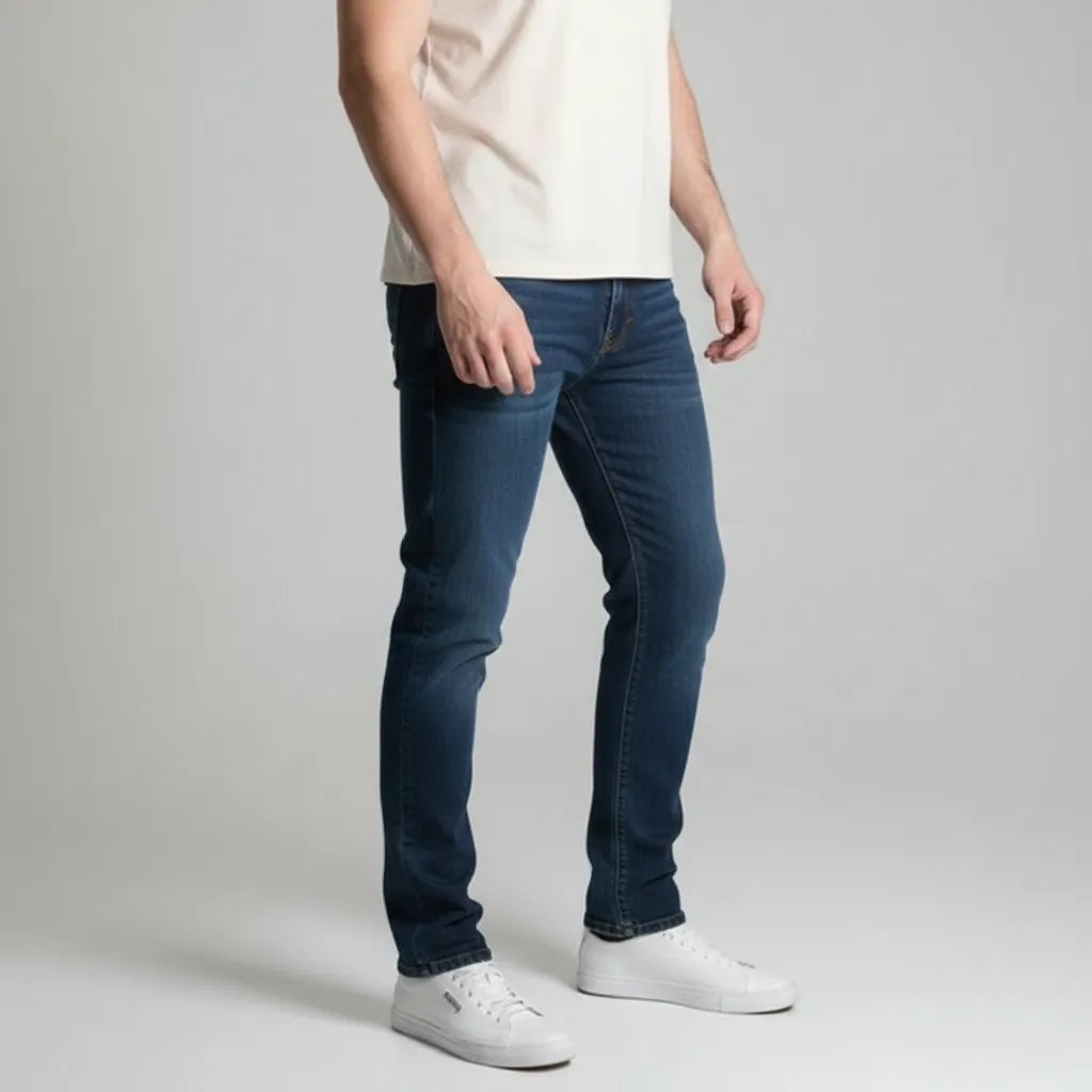 Calça Jeans Slim Dark Wash