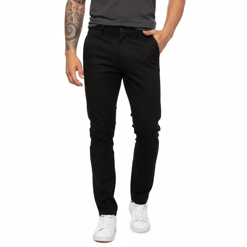 Calça de Sarja Bege (Chino)